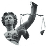 Abogada Virginia Guerra Ros símbolo de la justicia